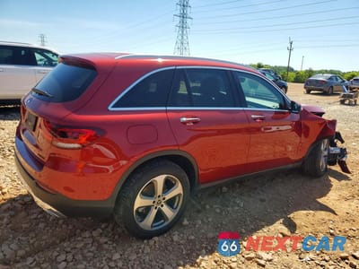 Trzecie zdjęcie samochodu z tyłu: 2022 MERCEDES-BENZ GLC 300 VIN:W1N0G8DB2NV379091 - miniatura