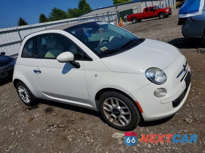 Czwarte zdjęcie samochodu z boku: 2015 FIAT 500 POP VIN:3C3CFFDR7FT598823 - miniatura