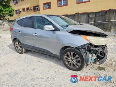 Czwarte zdjęcie samochodu z boku: 2010 HYUNDAI TUCSON LIMITED VIN:KM8JU3AC4AU020356 - miniatura