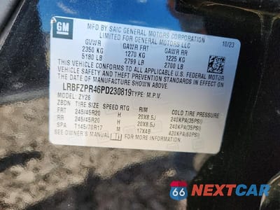 Zdjęcie 13 z 13 samochodu: 2023 BUICK ENVISION ESSENCE VIN:LRBFZPR46PD230819 - miniatura