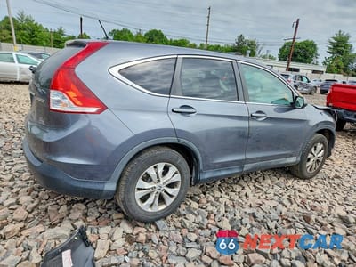 Trzecie zdjęcie samochodu z tyłu: 2013 HONDA CR-V EX VIN:2HKRM4H54DH649229 - miniatura