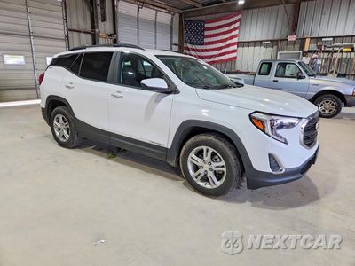 Czwarte zdjęcie samochodu z boku: 2021 GMC TERRAIN SLE VIN:3GKALMEV4ML346251 - miniatura
