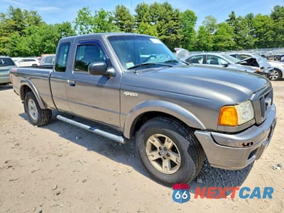 Czwarte zdjęcie samochodu z boku: 2005 FORD RANGER SUPER CAB VIN:1FTZR45E85PA16907 - miniatura