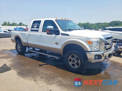 Czwarte zdjęcie samochodu z boku: 2011 FORD F350 SUPER DUTY VIN:1FT8W3BT2BEC49738 - miniatura