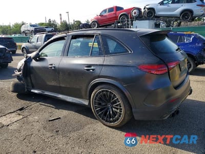 Drugie zdjęcie samochodu z przodu: 2024 MERCEDES-BENZ GLC 43 4MATIC AMG VIN:W1NKM8HB7RF140311 - miniatura