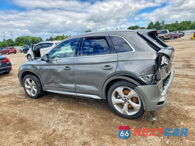 Drugie zdjęcie samochodu z przodu: 2023 AUDI Q5 PRESTIGE 45 VIN:WA1FAAFY7P2010088 - miniatura