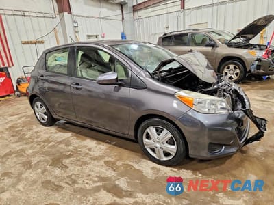 Czwarte zdjęcie samochodu z boku: 2012 TOYOTA YARIS 5-DOOR LE VIN:JTDKTUD36CD531146 - miniatura