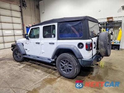 Drugie zdjęcie samochodu z przodu: 2024 JEEP WRANGLER SPORT VIN:1C4PJXDG2RW305425 - miniatura