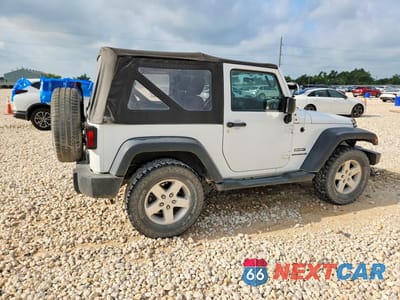 Trzecie zdjęcie samochodu z tyłu: 2015 JEEP WRANGLER SPORT VIN:1C4AJWAG1FL601375 - miniatura
