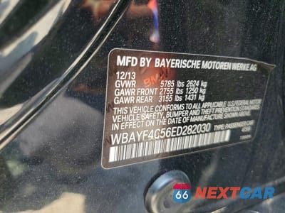 Zdjęcie 12 z 12 samochodu: 2014 BMW 740 LXI VIN:WBAYF4C56ED282030 - miniatura