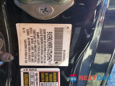 Zdjęcie 12 z 12 samochodu: 2006 HONDA CIVIC SI VIN:2HGFG21506H706516 - miniatura