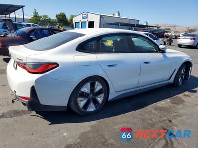 Trzecie zdjęcie samochodu z tyłu: 2023 BMW I4 EDRIVE 40 VIN:WBY73AW07PFN85233 - miniatura