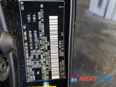 Zdjęcie 13 z 13 samochodu: 2018 TOYOTA HIGHLANDER LE VIN:5TDBZRFH9JS879318 - miniatura