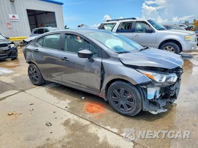 Czwarte zdjęcie samochodu z boku: 2022 NISSAN VERSA S VIN:3N1CN8DV1NL862840 - miniatura