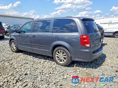 Drugie zdjęcie samochodu z przodu: 2016 DODGE GRAND CARAVAN SXT VIN:2C4RDGCG0GR383130 - miniatura