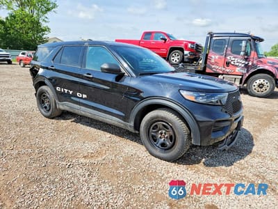 Czwarte zdjęcie samochodu z boku: 2023 FORD EXPLORER POLICE INTERCEPTOR VIN:1FM5K8AB2PGA62771 - miniatura