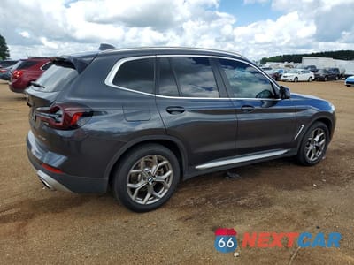 Trzecie zdjęcie samochodu z tyłu: 2022 BMW X3 XDRIVE30I VIN:5UX53DP06N9K07777 - miniatura