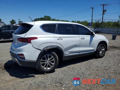 Trzecie zdjęcie samochodu z tyłu: 2020 HYUNDAI SANTA FE SE VIN:5NMS2CADXLH239503 - miniatura
