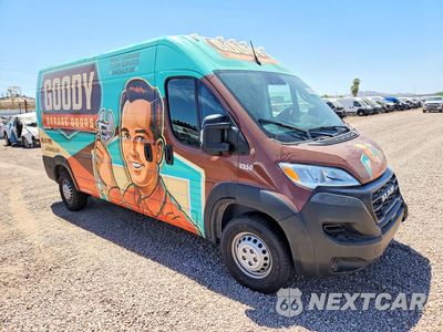 Czwarte zdjęcie samochodu z boku: 2024 RAM PROMASTER 2500 DELIVERY VAN VIN:3C6LRVDG0RE101350 - miniatura