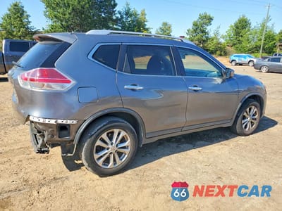 Trzecie zdjęcie samochodu z tyłu: 2015 NISSAN ROGUE SV VIN:KNMAT2MTXFP507032 - miniatura