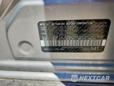 Zdjęcie 13 z 13 samochodu: 2020 MITSUBISHI OUTLANDER ES VIN:JA4AD2A33LZ047269 - miniatura