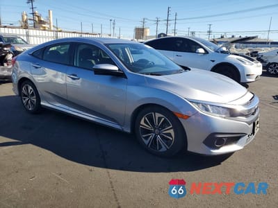 Czwarte zdjęcie samochodu z boku: 2018 HONDA CIVIC EX VIN:JHMFC1F40JX013033 - miniatura