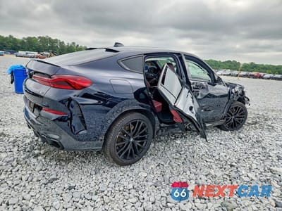 Trzecie zdjęcie samochodu z tyłu: 2022 BMW X6 XDRIVE40I VIN:5UXCY6C00N9L56406 - miniatura