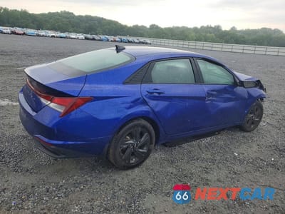 Trzecie zdjęcie samochodu z tyłu: 2022 HYUNDAI ELANTRA SEL VIN:KMHLM4AG5NU310046 - miniatura