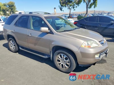 Czwarte zdjęcie samochodu z boku: 2003 ACURA MDX TOURING VIN:2HNYD18913H521917 - miniatura