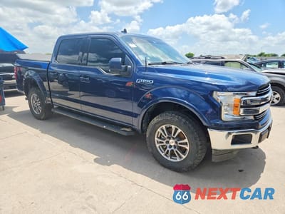 Czwarte zdjęcie samochodu z boku: 2019 FORD F150 SUPERCREW VIN:1FTEW1E59KKD03493 - miniatura