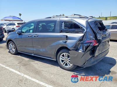 Drugie zdjęcie samochodu z przodu: 2025 TOYOTA SIENNA XLE 7-PASSENGER VIN:5TDJSKFC5SS208886 - miniatura