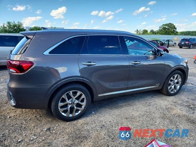 Trzecie zdjęcie samochodu z tyłu: 2019 KIA SORENTO SX LIMITED V6 VIN:5XYPKDA56KG529458 - miniatura