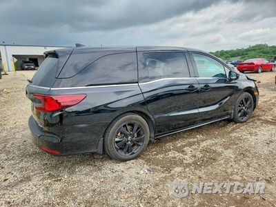 Trzecie zdjęcie samochodu z tyłu: 2023 HONDA ODYSSEY SPORT-L VIN:5FNRL6H71PB036925 - miniatura