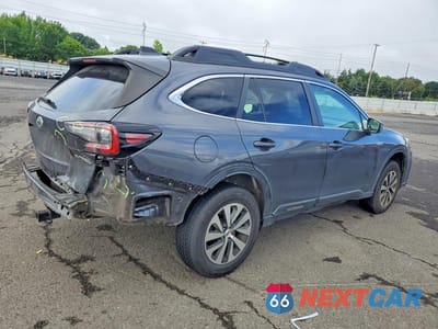 Trzecie zdjęcie samochodu z tyłu: 2020 SUBARU OUTBACK PREMIUM VIN:4S4BTACC1L3129407 - miniatura