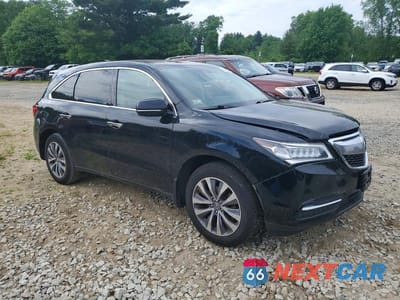 Czwarte zdjęcie samochodu z boku: 2014 ACURA MDX TECHNOLOGY VIN:5FRYD4H6XEB050127 - miniatura