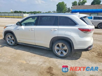 Drugie zdjęcie samochodu z przodu: 2016 TOYOTA HIGHLANDER HYBRID LIMITED PLATINUM VIN:5TDDCRFH2GS018453 - miniatura
