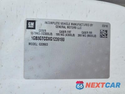 Zdjęcie 12 z 12 samochodu: 2016 CHEVROLET EXPRESS BOX TRUCK VIN:1GB3GTCGXG1239180 - miniatura