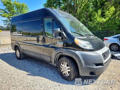 Czwarte zdjęcie samochodu z boku: 2021 RAM PROMASTER 2500 2500 HIGH VIN:3C6ERVCG2ME500540 - miniatura