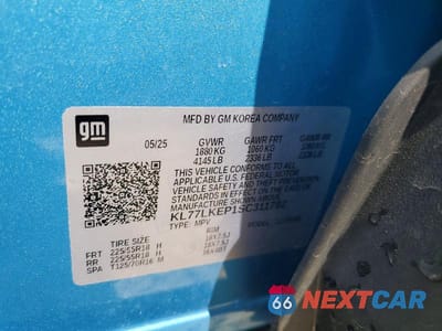 Zdjęcie 13 z 13 samochodu: 2025 CHEVROLET TRAX ACTIV VIN:KL77LKEP1SC311782 - miniatura