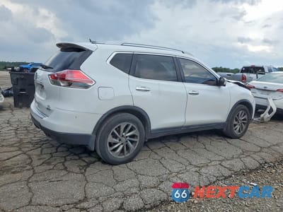 Trzecie zdjęcie samochodu z tyłu: 2014 NISSAN ROGUE SL VIN:5N1AT2MT8EC804933 - miniatura