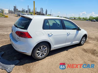 Trzecie zdjęcie samochodu z tyłu: 2015 VOLKSWAGEN GOLF VIN:3VW217AU4FM065808 - miniatura