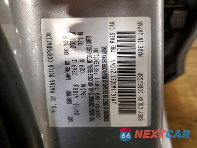 Zdjęcie 13 z 13 samochodu: 2014 MAZDA 6 GRAND TOURING VIN:JM1GJ1W60E1121044 - miniatura