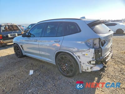 Drugie zdjęcie samochodu z przodu: 2022 BMW X3 M VIN:5YM13EC01N9K66769 - miniatura