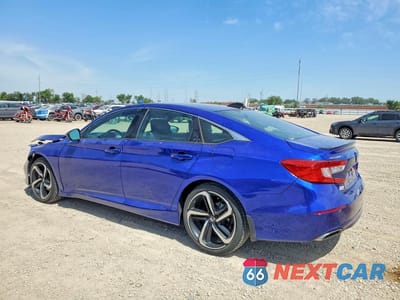 Drugie zdjęcie samochodu z przodu: 2022 HONDA ACCORD SPORT VIN:1HGCV1F30NA088542 - miniatura