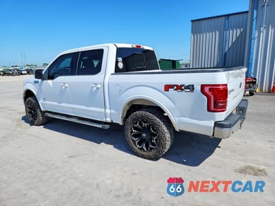 Drugie zdjęcie samochodu z przodu: 2017 FORD F150 SUPERCREW VIN:1FTEW1EP0HKC75853 - miniatura