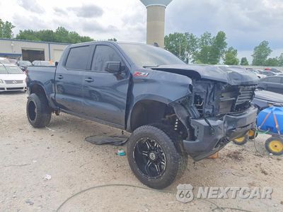 Czwarte zdjęcie samochodu z boku: 2022 CHEVROLET SILVERADO LTD K1500 RST VIN:1GCUYEED5NZ130328 - miniatura