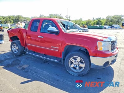 Czwarte zdjęcie samochodu z boku: 2012 GMC SIERRA K1500 SLT VIN:1GTR2WE71CZ340512 - miniatura