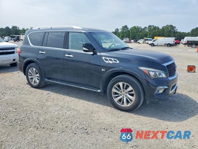 Czwarte zdjęcie samochodu z boku: 2015 INFINITI QX80 BASE VIN:JN8AZ2NF2F9572277 - miniatura