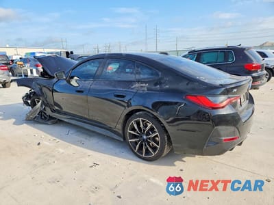 Drugie zdjęcie samochodu z przodu: 2024 BMW I4 EDRIVE 40 VIN:WBY73AW04RFS33407 - miniatura