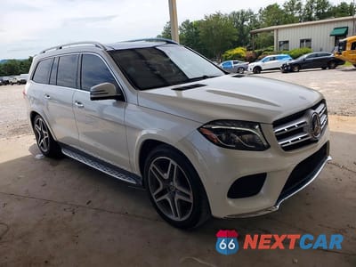 Czwarte zdjęcie samochodu z boku: 2018 MERCEDES-BENZ GLS 550 4MATIC VIN:4JGDF7DEXJB110361 - miniatura